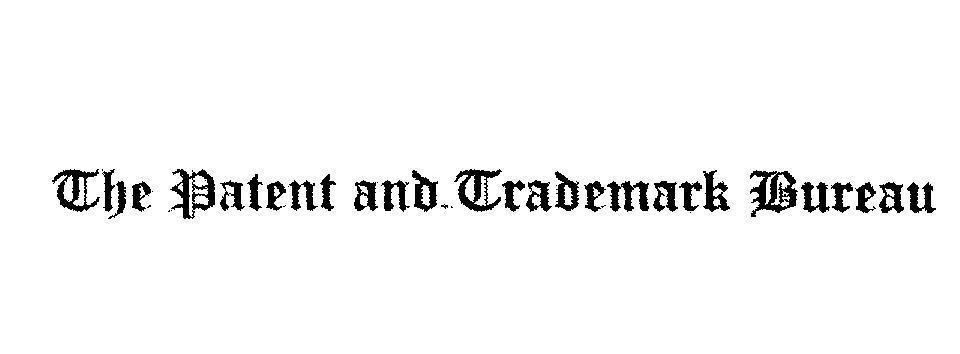 Mẫu nhãn hiệu The Patent and Trademark Bureau