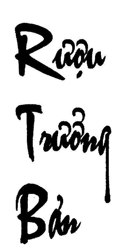Mẫu nhãn hiệu Rượu Trưởng Bản