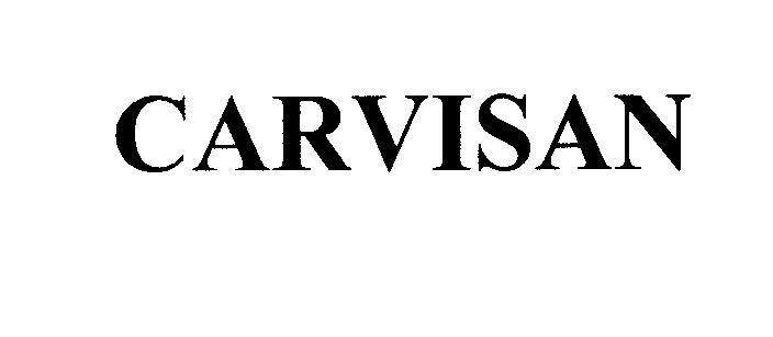 Mẫu nhãn hiệu CARVISAN