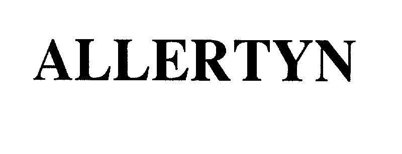 Mẫu nhãn hiệu ALLERTYN