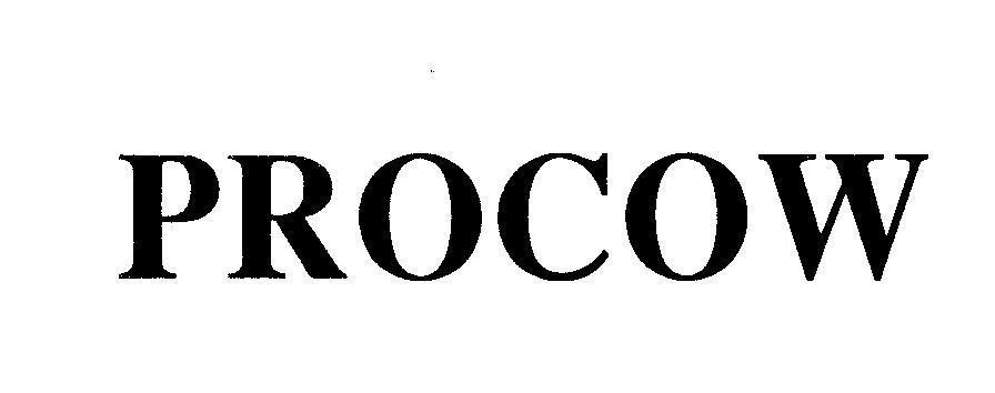 Mẫu nhãn hiệu PROCOW