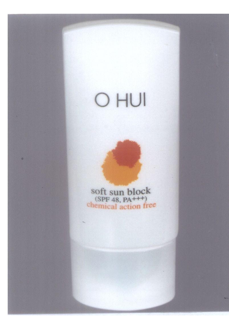 Mẫu nhãn hiệu O HUI Soft sun block, SPF 48, PA+++ chemical action free