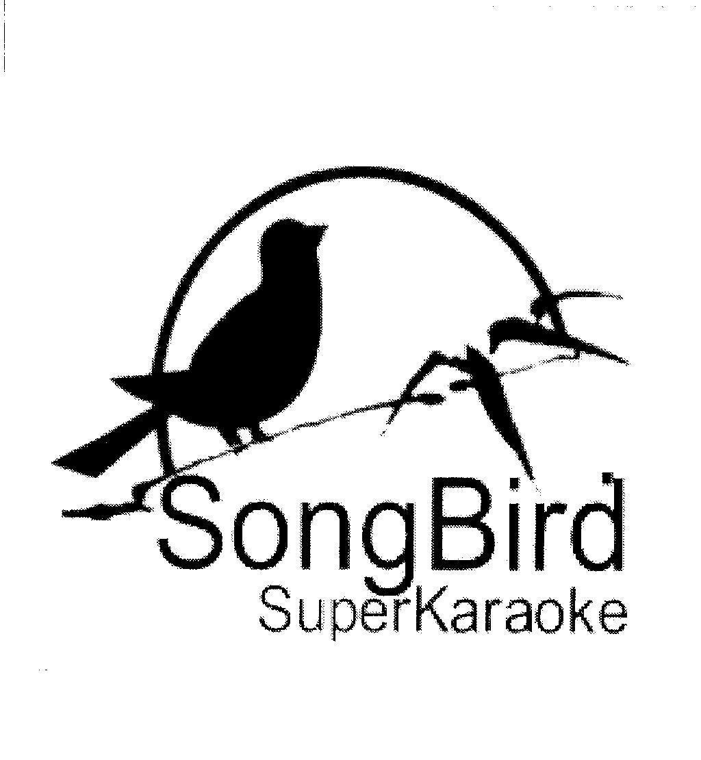 Mẫu nhãn hiệu SongBird SuperKaraoke