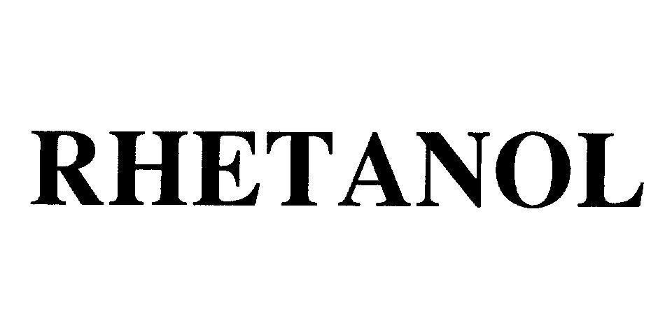 Mẫu nhãn hiệu RHETANOL