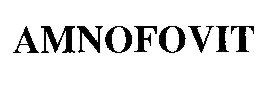 Mẫu nhãn hiệu AMNOFOVIT