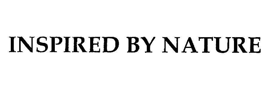 Mẫu nhãn hiệu INSPIRED BY NATURE