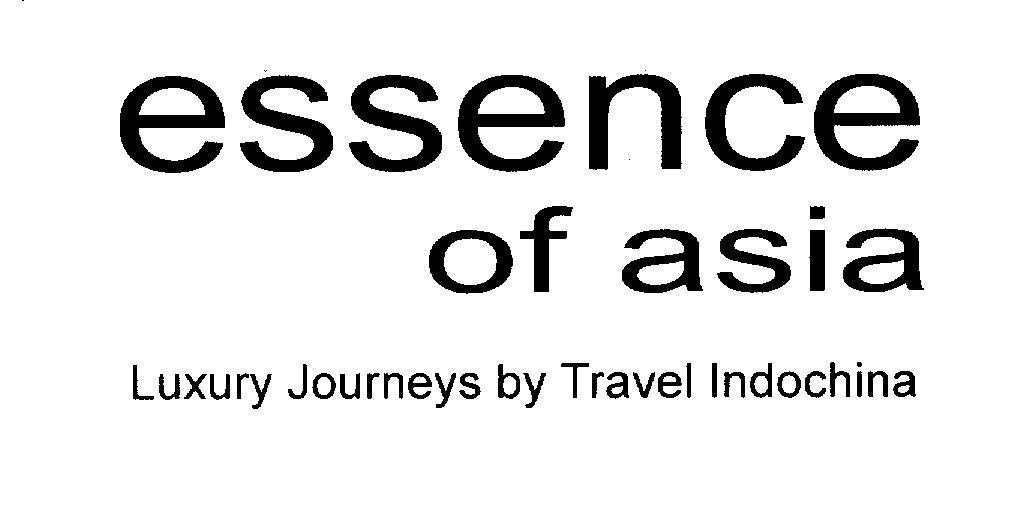Mẫu nhãn hiệu essence of asia Luxury Journeys by Travel Indochina