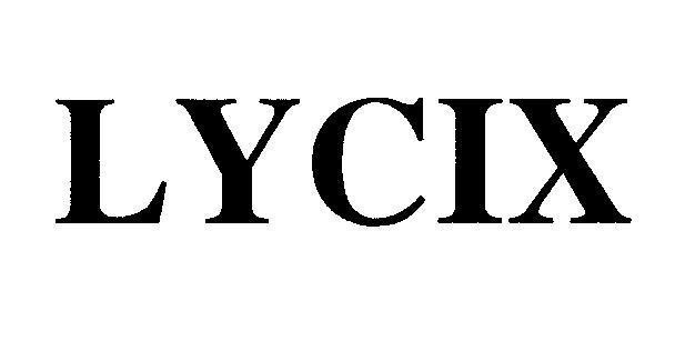 Mẫu nhãn hiệu LYCIX