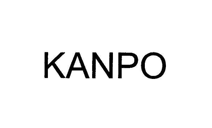 Mẫu nhãn hiệu KANPO