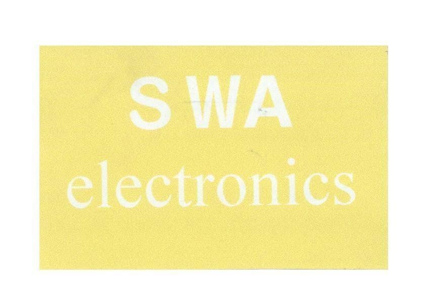Mẫu nhãn hiệu SWA electronics