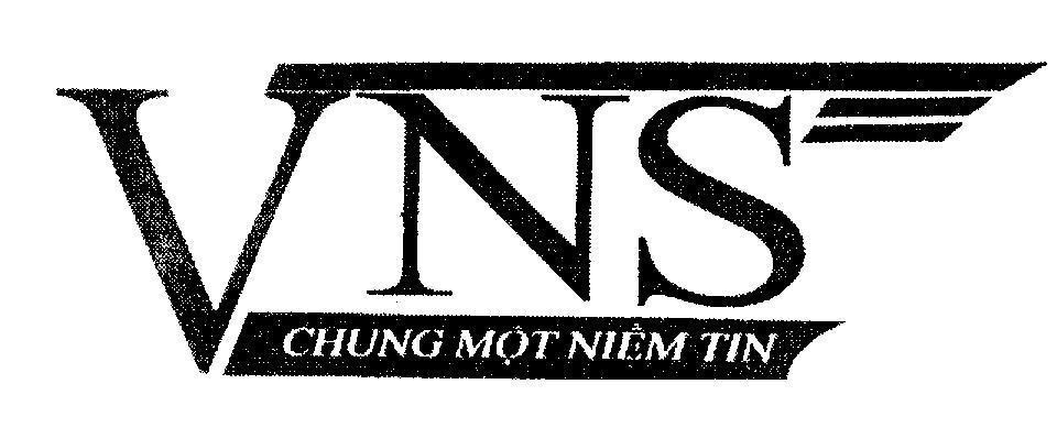 Mẫu nhãn hiệu VNS Chung Một Niềm Tin