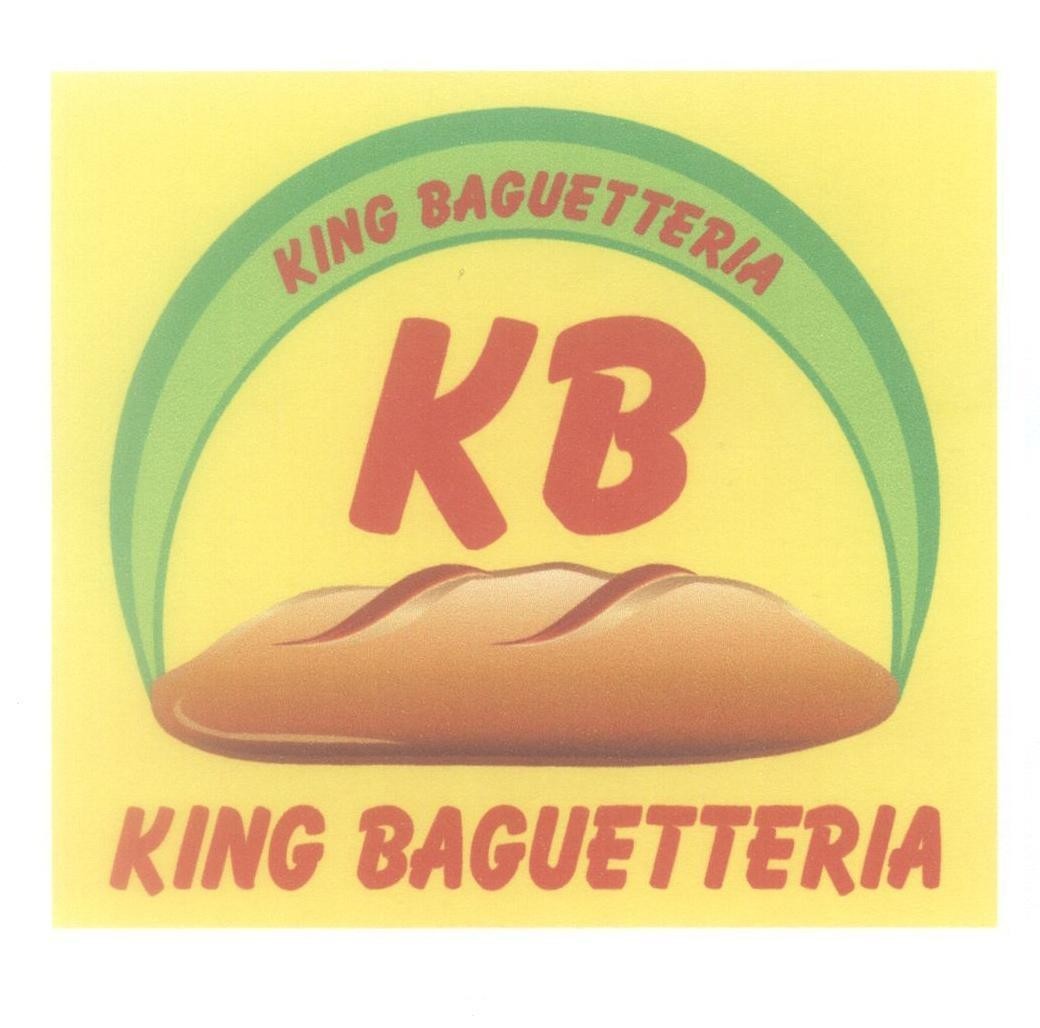 Mẫu nhãn hiệu KB KING BAGUETTERIA