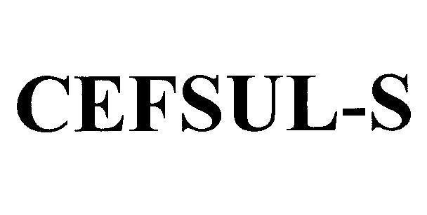 Mẫu nhãn hiệu CEFSUL - S