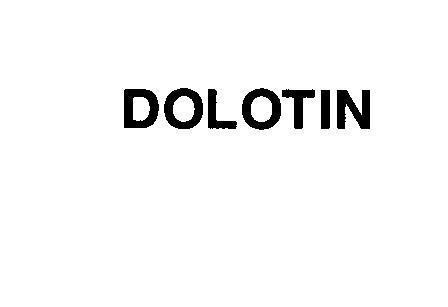 Mẫu nhãn hiệu DOLOTIN