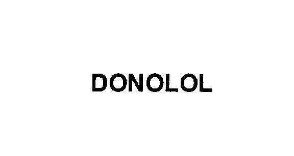 Mẫu nhãn hiệu DONOLOL
