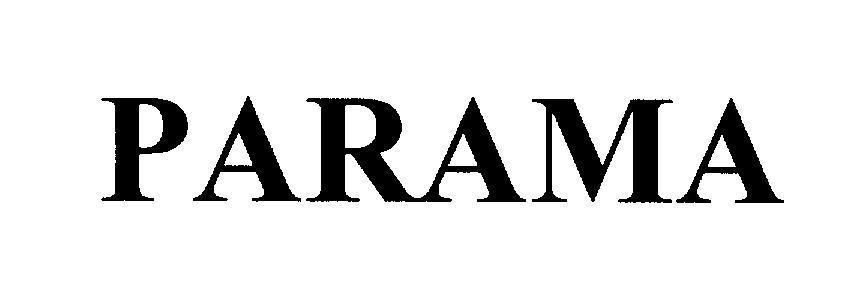 Mẫu nhãn hiệu PARAMA