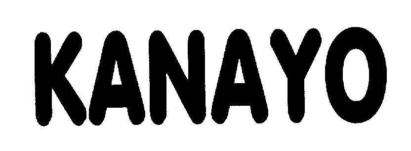 Mẫu nhãn hiệu KANAYO