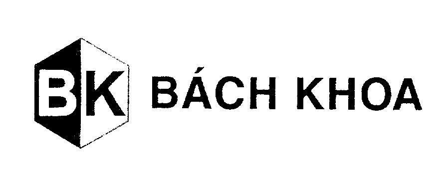 Mẫu nhãn hiệu BK Bách Khoa