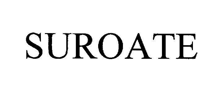 Mẫu nhãn hiệu SUROATE
