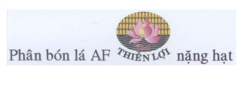 Mẫu nhãn hiệu TLC Thiên Lợi Phân bón lá AF nặng hạt