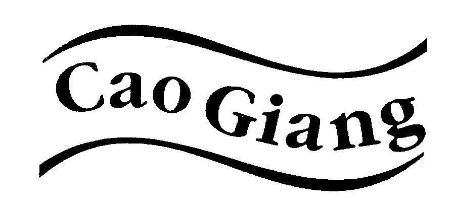 Mẫu nhãn hiệu Cao Giang