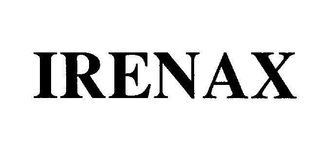 Mẫu nhãn hiệu IRENAX