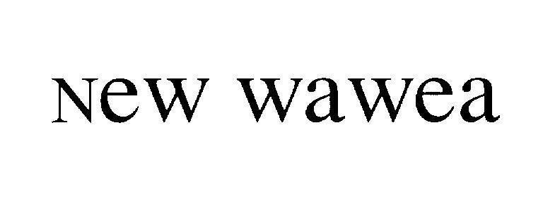Mẫu nhãn hiệu New wawea