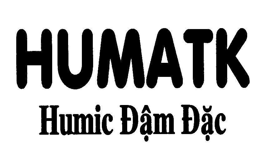 Mẫu nhãn hiệu HUMATK Humic Đậm Đặc
