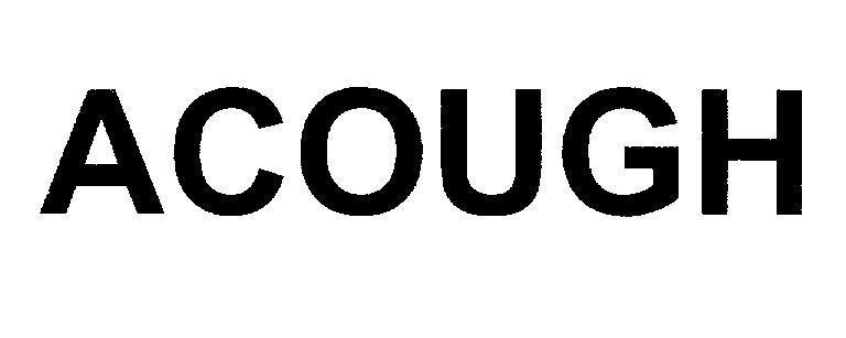 Mẫu nhãn hiệu ACOUGH
