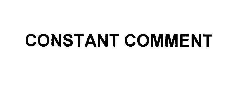 Mẫu nhãn hiệu CONSTANT COMMENT