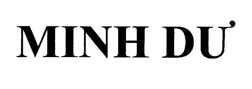 Mẫu nhãn hiệu Minh Dư