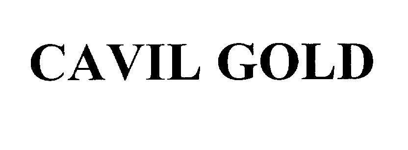 Mẫu nhãn hiệu CAVIL GOLD