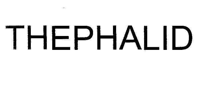 Mẫu nhãn hiệu THEPHALID