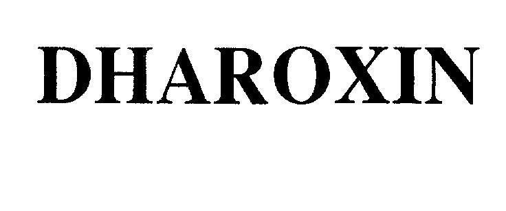 Mẫu nhãn hiệu DHAROXIN
