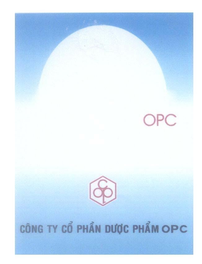 Mẫu nhãn hiệu OPC Công Ty Cổ Phần Dược Phẩm OPC
