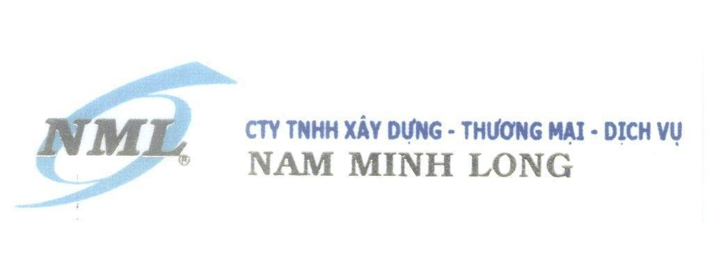 Mẫu nhãn hiệu NML CTY TNHH Xây Dựng - Thương Mại - Dịch Vụ NAM MINH LONG
