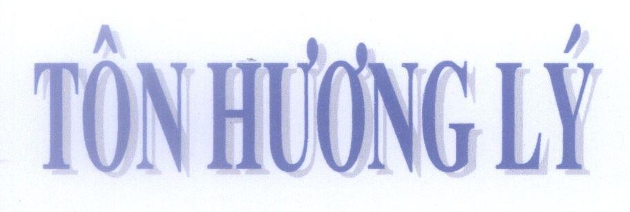 Mẫu nhãn hiệu Tôn Hương Lý
