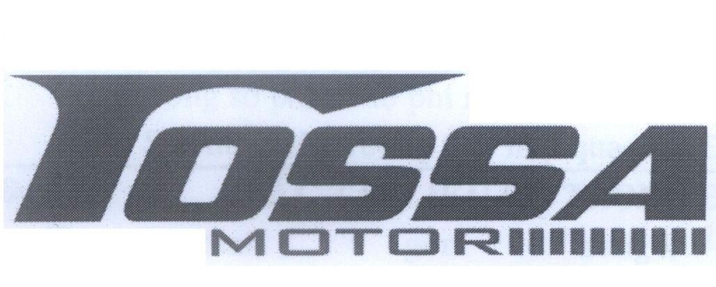 Mẫu nhãn hiệu TOSSA MOTOR