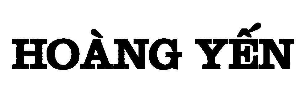 Mẫu nhãn hiệu Hoàng Yến