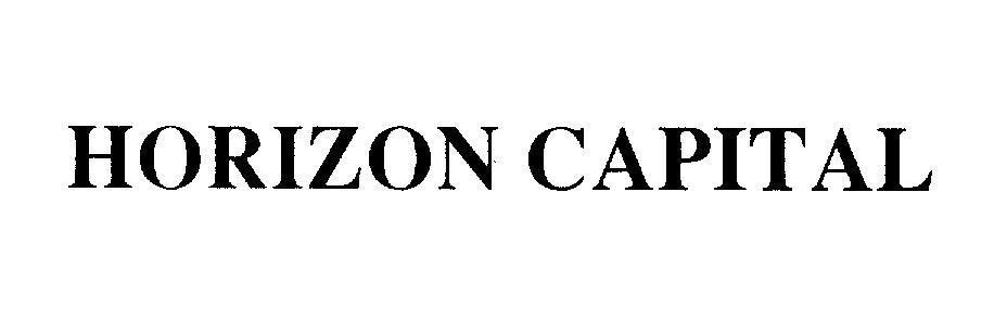 Mẫu nhãn hiệu HORIZON CAPITAL