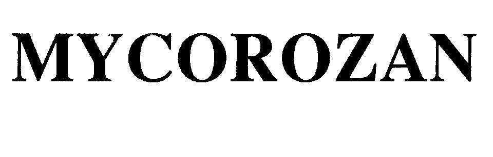 Mẫu nhãn hiệu MYCOROZAN