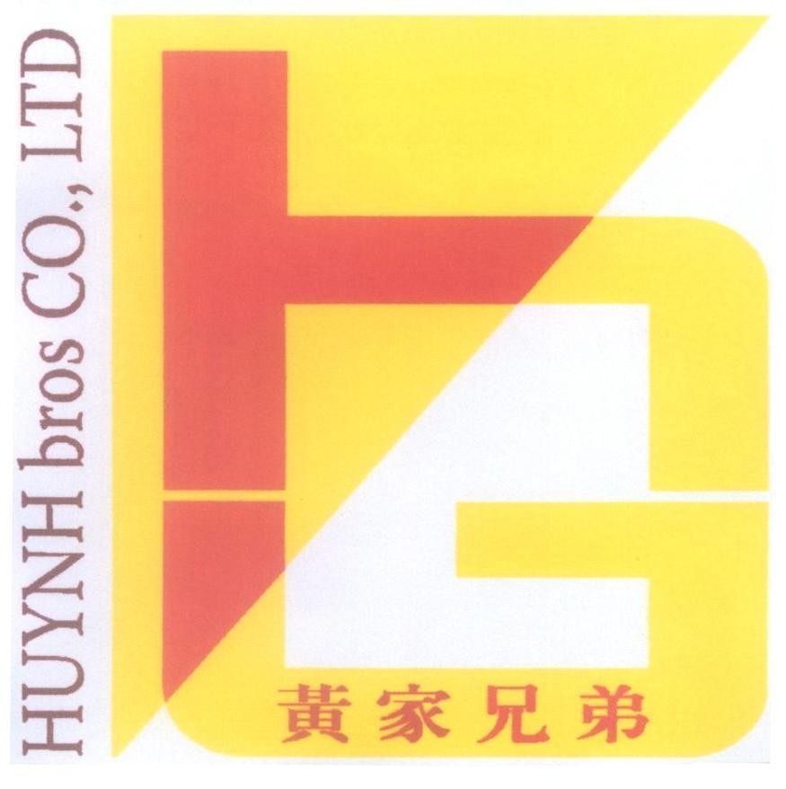 Mẫu nhãn hiệu HG H G HUYNH bros CO., LTD [wong che xung ti: Huỳnh Gia Huynh Đệ]