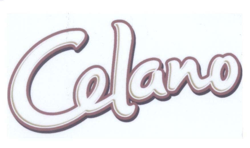 Mẫu nhãn hiệu Celano