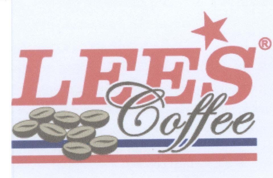 Mẫu nhãn hiệu LEES Cofee
