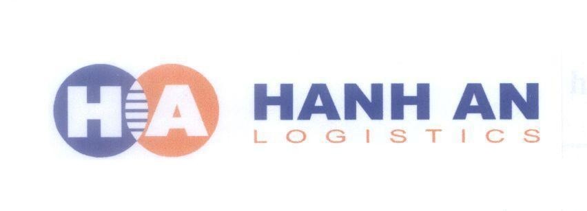 Mẫu nhãn hiệu H A HANH AN LOGISTICS