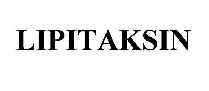 Mẫu nhãn hiệu LIPITAKSIN