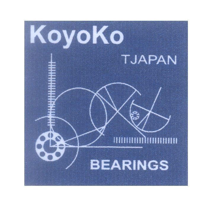 Mẫu nhãn hiệu KoyoKo TJAPAN BEARINGS