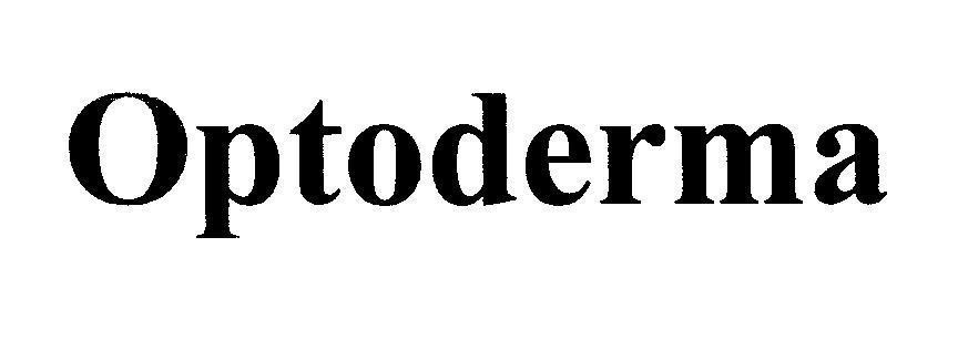 Mẫu nhãn hiệu Optoderma
