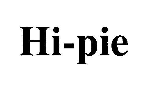 Mẫu nhãn hiệu Hi-pie