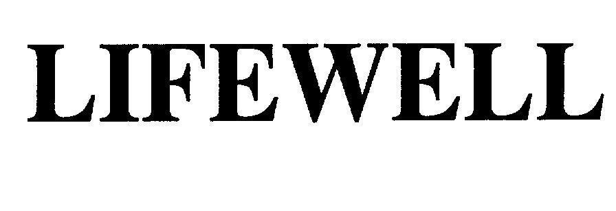 Mẫu nhãn hiệu LIFEWELL